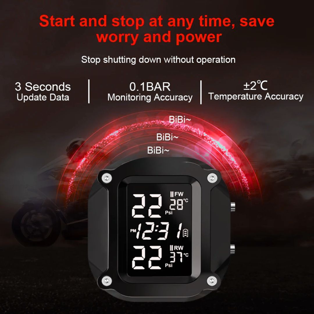 Motorcycle Tire Pressure Monitor