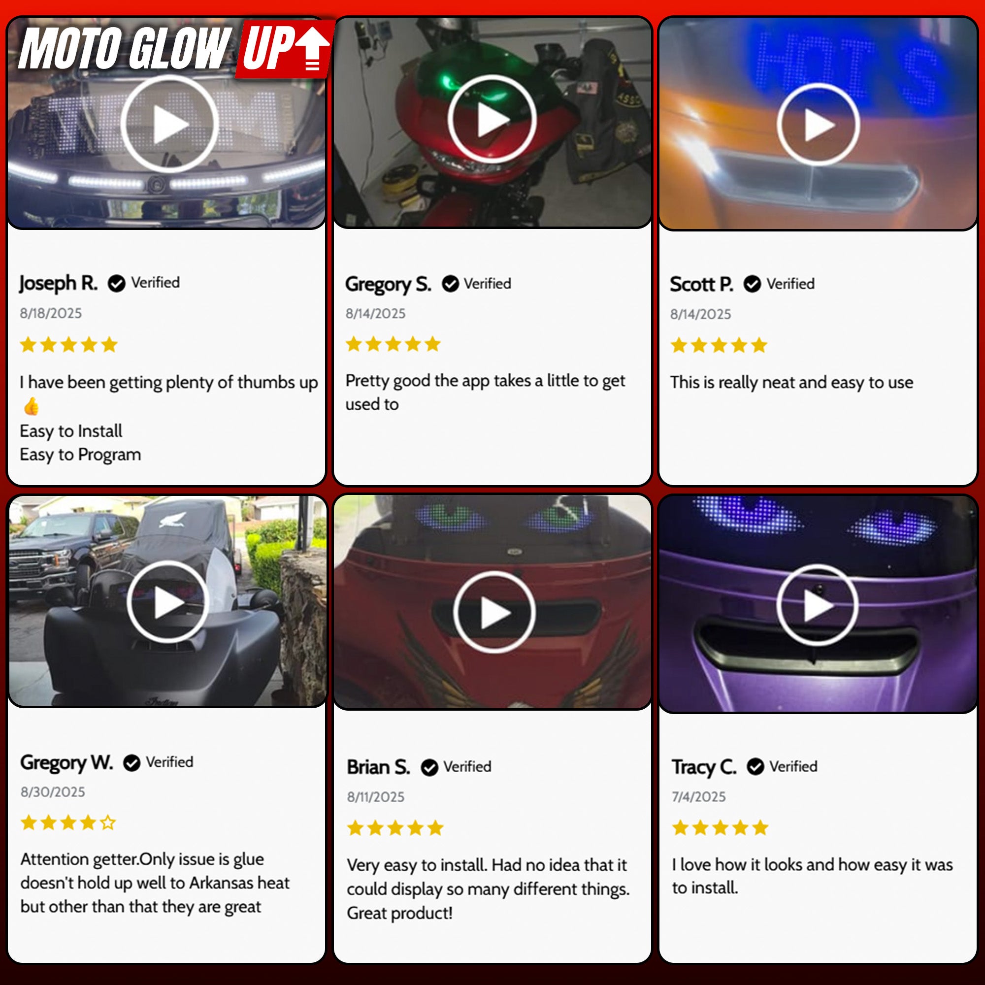 Moto Eyes - Animated Moto Eyes