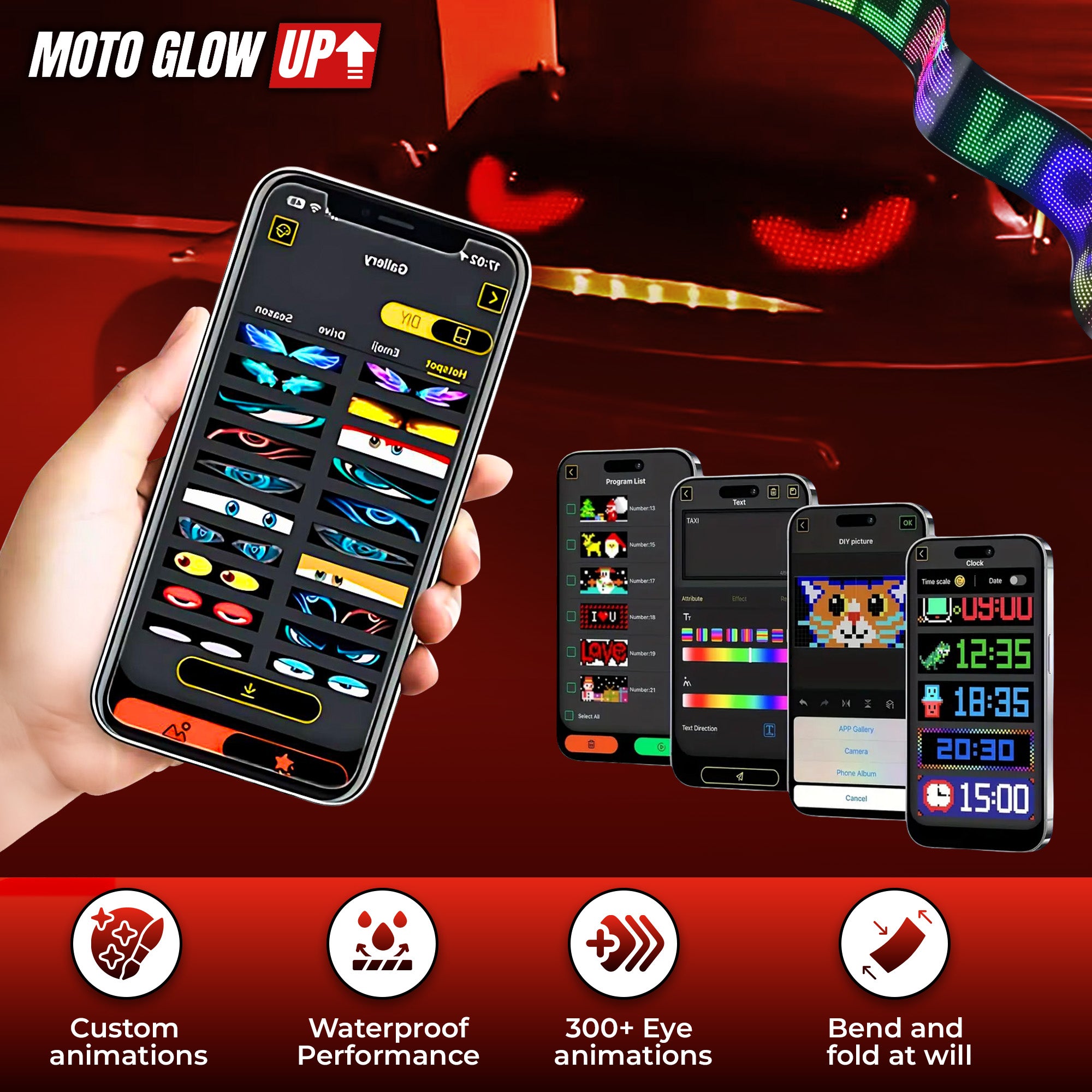 Moto Eyes - Animated Moto Eyes