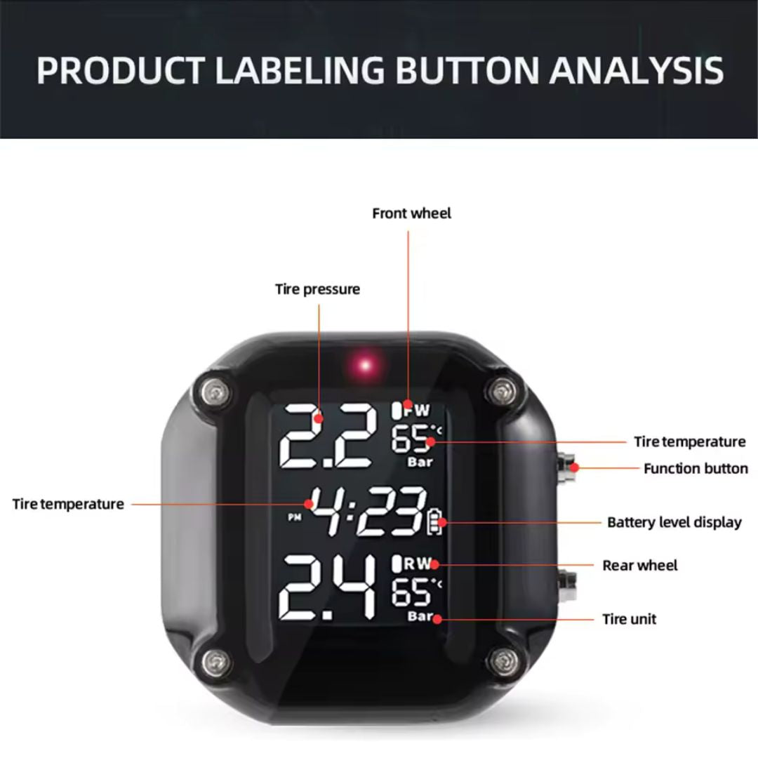 Motorcycle Tire Pressure Monitor