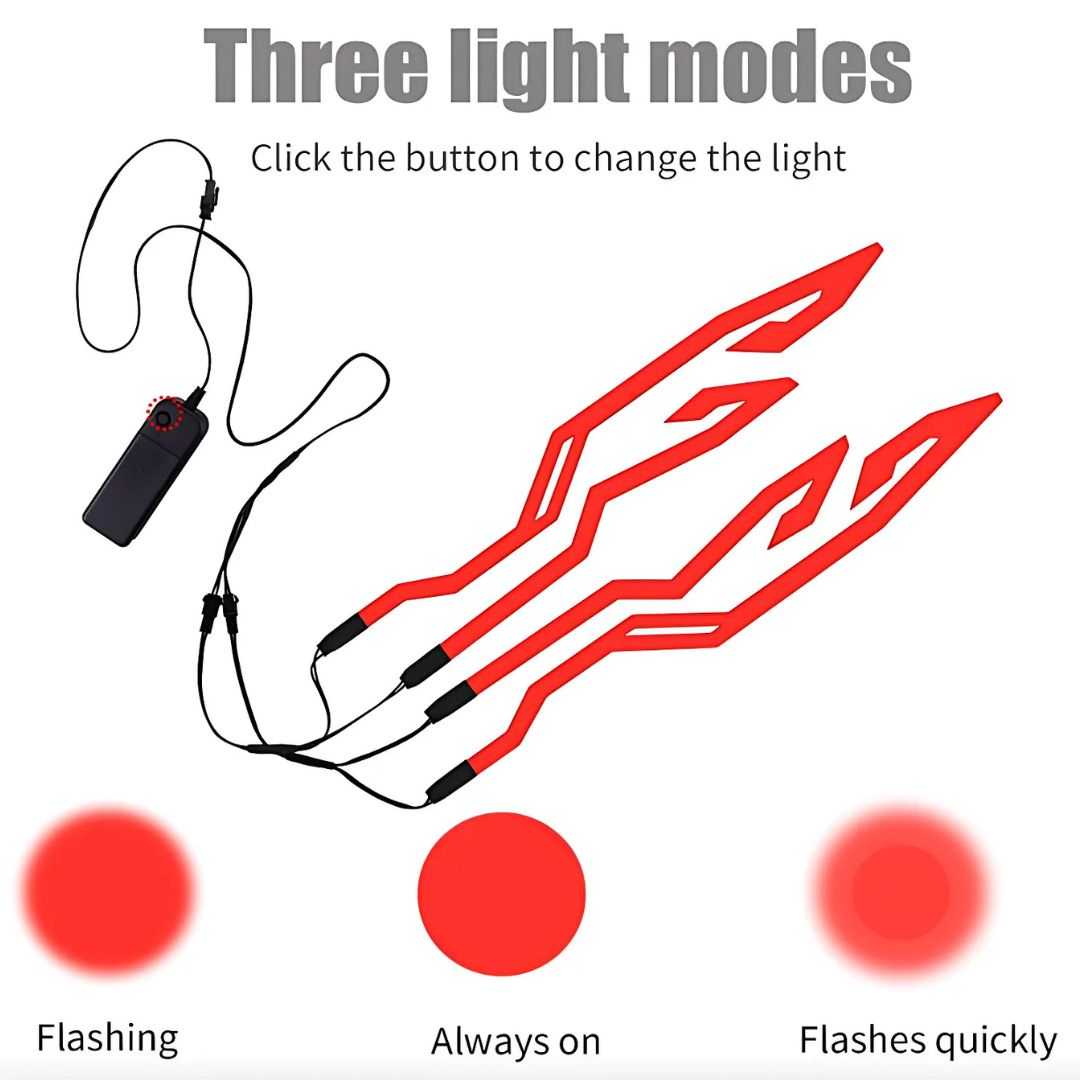 Moto Helmet Light Strip