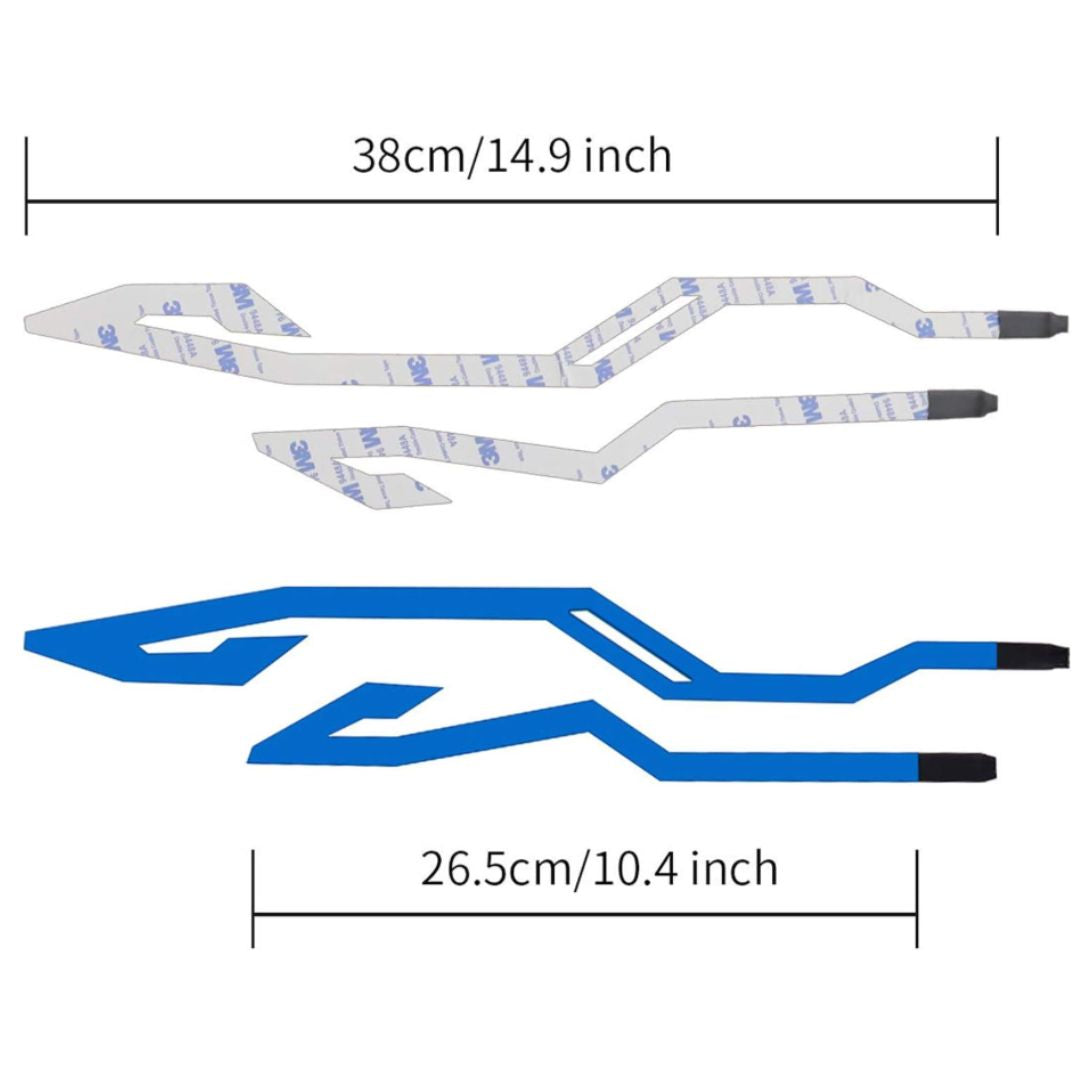 Moto Helmet Light Strip